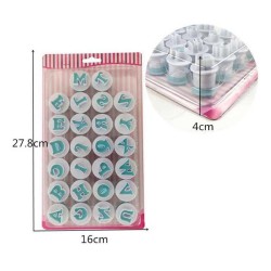 Epinox BKP-26 Push Mould Capital Letter Set - Epinox (1)