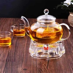 Epinox CD-450C Glass Strainer Teapot, 450 ml - 3