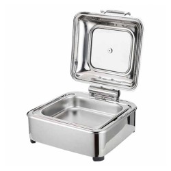 Epinox CDH-6G Hidrolik Kapaklı Chafing Dish, 6 L 2/3 - Thumbnail