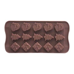 Epinox CMA-20 Pine Silicone Chocolate Mould - Epinox