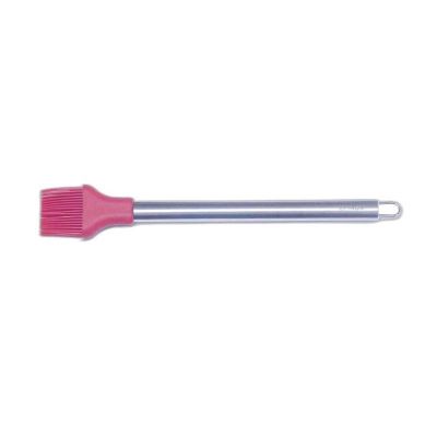 Epinox CSK-25 Çelik Sap Silikon Fırça, Kırmızı - 1