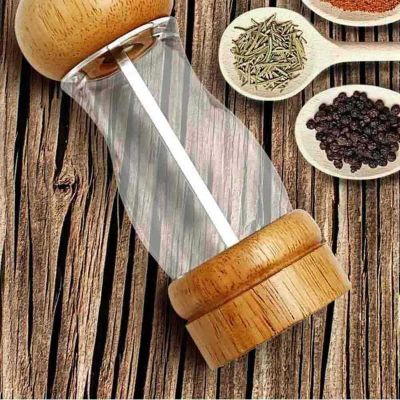 Epinox DCAA-160 Akrilik Ahşap Biber Değirmeni, Çelik, 16 cm - 2