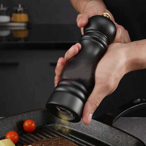 Epinox DCB-135 Wooden Salt and Pepper Mill with Ceramic Mechanism, 14 cm - 4