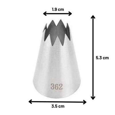 Epinox DY-362 Açık Yıldız 9 Diş Duy, 35x19x53 mm - 2