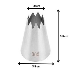 Epinox DY-362 حامل مصباح ذو 9 خيوط مفتوح النجمة، 35 × 19 × 53 مم - 2