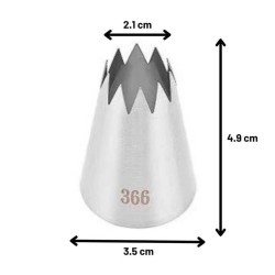 Epinox DY-366 Open Star 10 Thread Lampholder, 35x21x49 mm - Epinox (1)