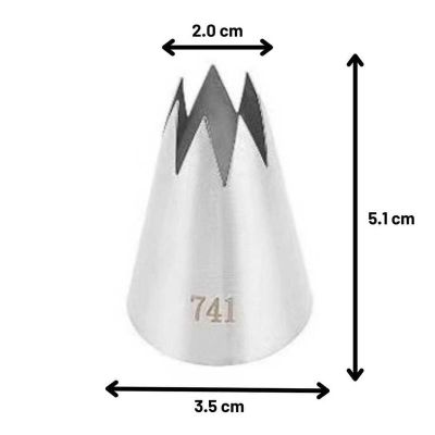 Epinox DY-741 Açık Yıldız 7 Diş Duy, 35x20x51 mm - 2