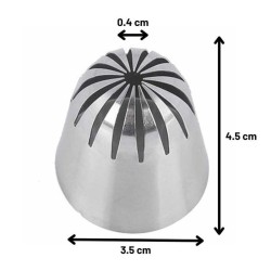 Epinox DY-901 حامل مصباح مغلق بنجمة 14 خيط، 35 × 4 × 45 مم - 2