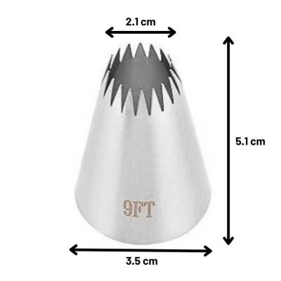 Epinox DY-9FT Açık Yıldız 18 Diş Duy, 35x21x51 mm - 2