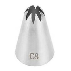 Epinox DY-C8 Closed Star 8 Thread Lampholder, 35x8x49 mm 