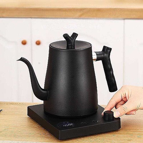 Epinox EBK-1000 Isı Ayarlı Barista Kettle, 1 L, Siyah - 2