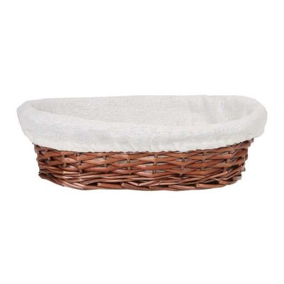 Epinox ES-2820 Hasır Bezli Oval Sepet, 28 cm - 1