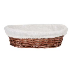 Epinox ES-2820 Oval Basket with Wicker Cloth, 28 cm - Epinox