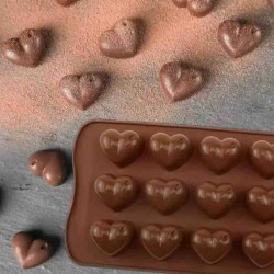 Epinox KLP-21 Heart Silicone Chocolate Mould - 2
