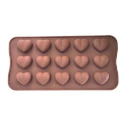 Epinox KLP-21 Heart Silicone Chocolate Mould - 1