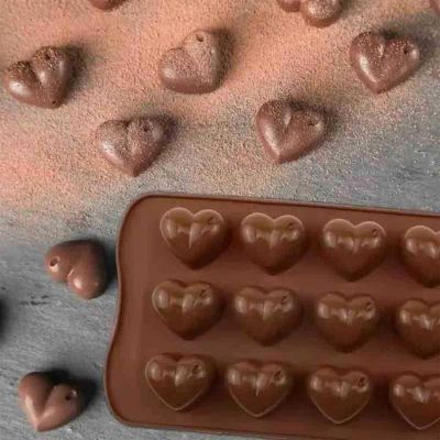 Epinox KLP-21 Heart Silicone Chocolate Mould - Epinox