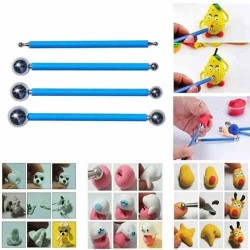 Epinox MRP-04 Metal Ball Marzipan Set, 8 Pieces - 3