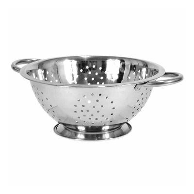 Epinox MS-34 Çelik Makarna Süzgeci, 34 cm - 1