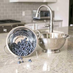 Epinox MS-34 Steel Pasta Strainer, 34 cm - 2