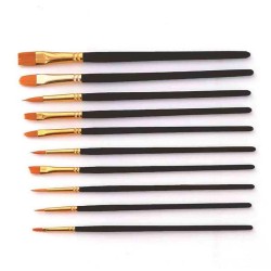 Epinox PFS-10 Pastry Brush Set, 10 Pieces - 1