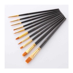 Epinox PFS-10 Pastry Brush Set, 10 Pieces - 2