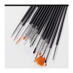 Epinox PFS-15 Pastry Brush Set, 15 Pieces - 3