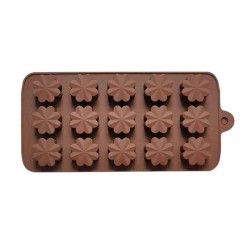 Epinox SCK-65 8 Leaf Silicone Chocolate Mould - 1