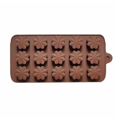 Epinox SCK-65 8 Leaf Silicone Chocolate Mould - Epinox