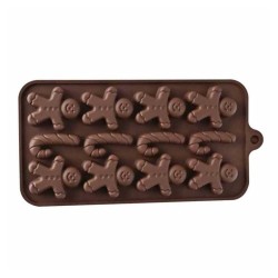 Epinox SCK-76 Cookie Man Silicone Chocolate Mould - 1
