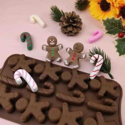 Epinox SCK-76 Cookie Man Silicone Chocolate Mould - 4