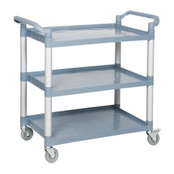 Epinox Service Trolley, Plastic, 103x50x96 cm, Grey - Epinox
