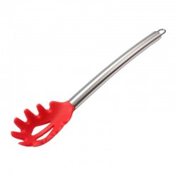 Epinox SK-1K Silikon Spagetti Kaşığı, 32 cm, Kırmızı - Epinox