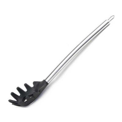 Epinox SK-1 Silikon Spagetti Kaşığı, 32 cm, Siyah - 1