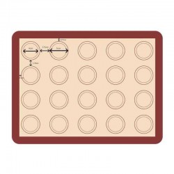 Epinox SMM-43 Silicone Macaron Mat, 30x40 cm - Epinox