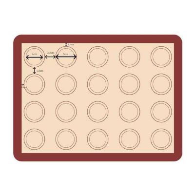 Epinox SMM-43 Silicone Macaron Mat, 30x40 cm - Epinox