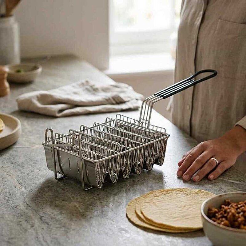 Epinox TAC-06 6’lı Taco Kızartma Sepeti - Epinox