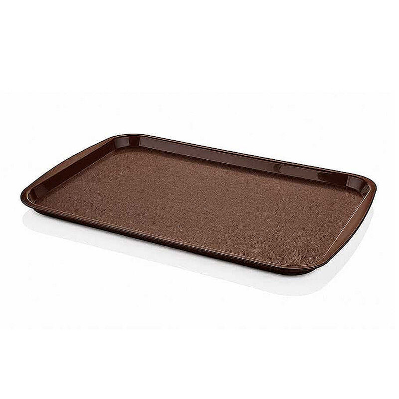 Epinox TPK-3627 Plastik Servis Tepsisi, 36x27 cm, Kahverengi - Epinox