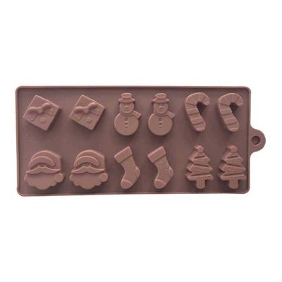 Epinox YLB-22 Yılbaşı Silikon Çikolata Kalıbı - 1