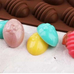 Epinox YMR-21 Egg Silicone Chocolate Mould - 2