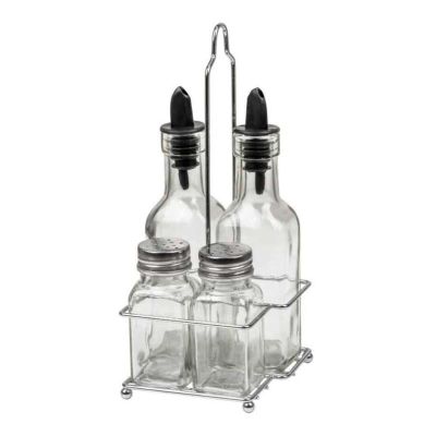 Epinox YST-04 Yasemin 2+2 Yağlık Ve Tuzluk Set - 1