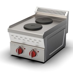 Ersöz 600 Series 2 Burner Cooker, 40x60x30 cm, Electric - Ersöz