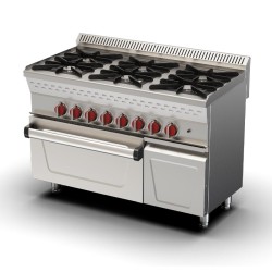 Ersöz 600 Серия 6 конфорок, 120x60x85 см, природный газ - Ersöz