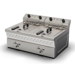 Ersöz 600 Series Fryer, 8+8 L, Electric - Ersöz