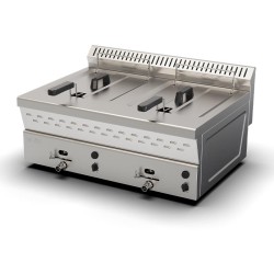 Ersöz 600 Series Fryer, 8+8 L, Natural Gas - Ersöz