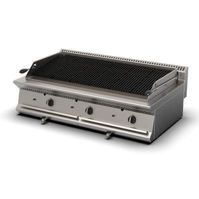 Ersöz 700 Seri Lavataşlı Izgara, 120x73x30 cm, LPG'li - 1