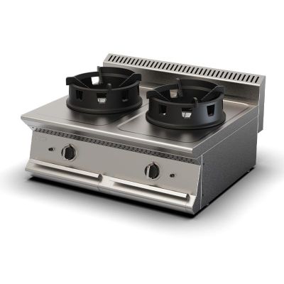 Ersöz 700 Seri Wok Ocak, 40x73x30 cm, LPG'li - 1