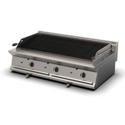 Ersöz 700 Series Lavataşlı Grill, 120x73x30 cm, LPG - Ersöz