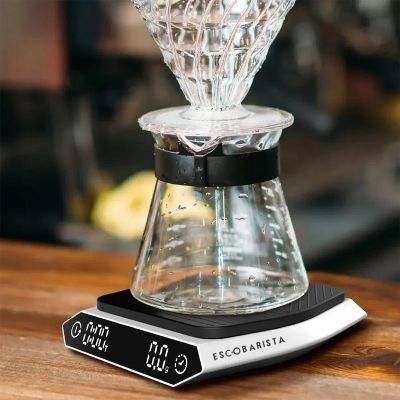 Escobarista Hassas Kahve Tartısı, Beyaz - 3