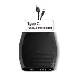 Escobarista ميزان قهوة دقيق، أبيض - 6