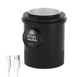 Escobarista Precision Doser Coffee Scale, Black - Escobarista